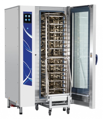 Бойлерный программируемый пароконвектомат Abat ПКА 20-1/1ПП2 с парогенератором